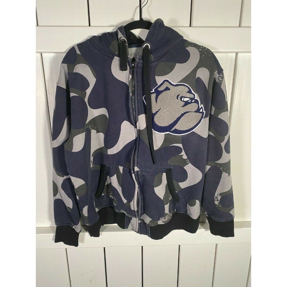 Vintage - Stall & Dean - Child's - Georgia Bulldogs - Camo Hoodie - XL